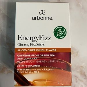 Arbonne Spiced Cider Fizz